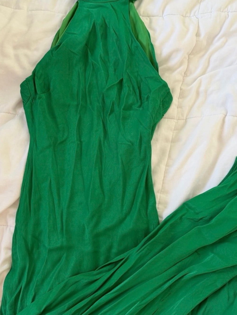 Meshki Green Sleeveless Maxi Dress